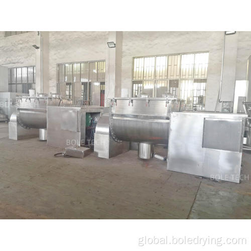 Ribbon Mixer Powder horizontal helical ribbon mixer Factory